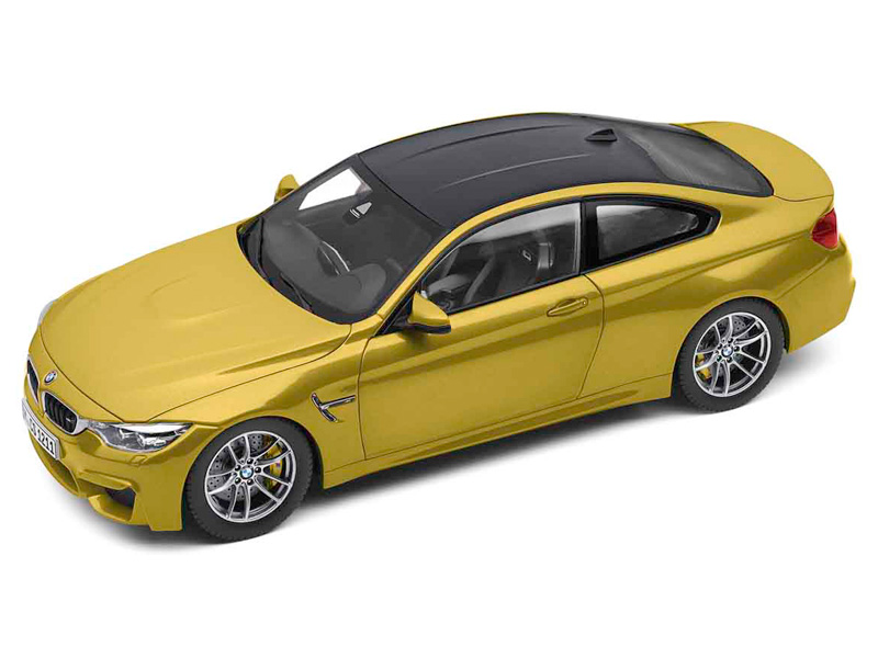 BMW M4 Coupe (F82), 1:18 scale. 1:43 scale.