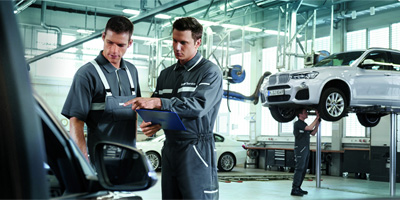 BMW Vehicle Check & Maintenance.